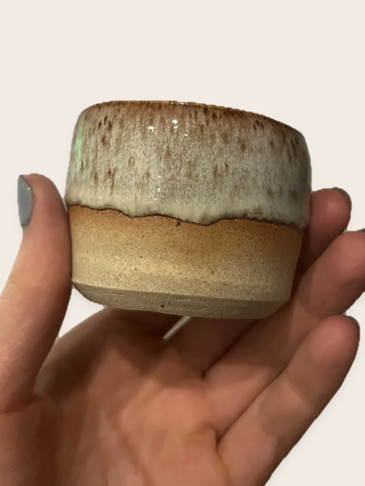 Hrnek na cappuccino – kropenatý