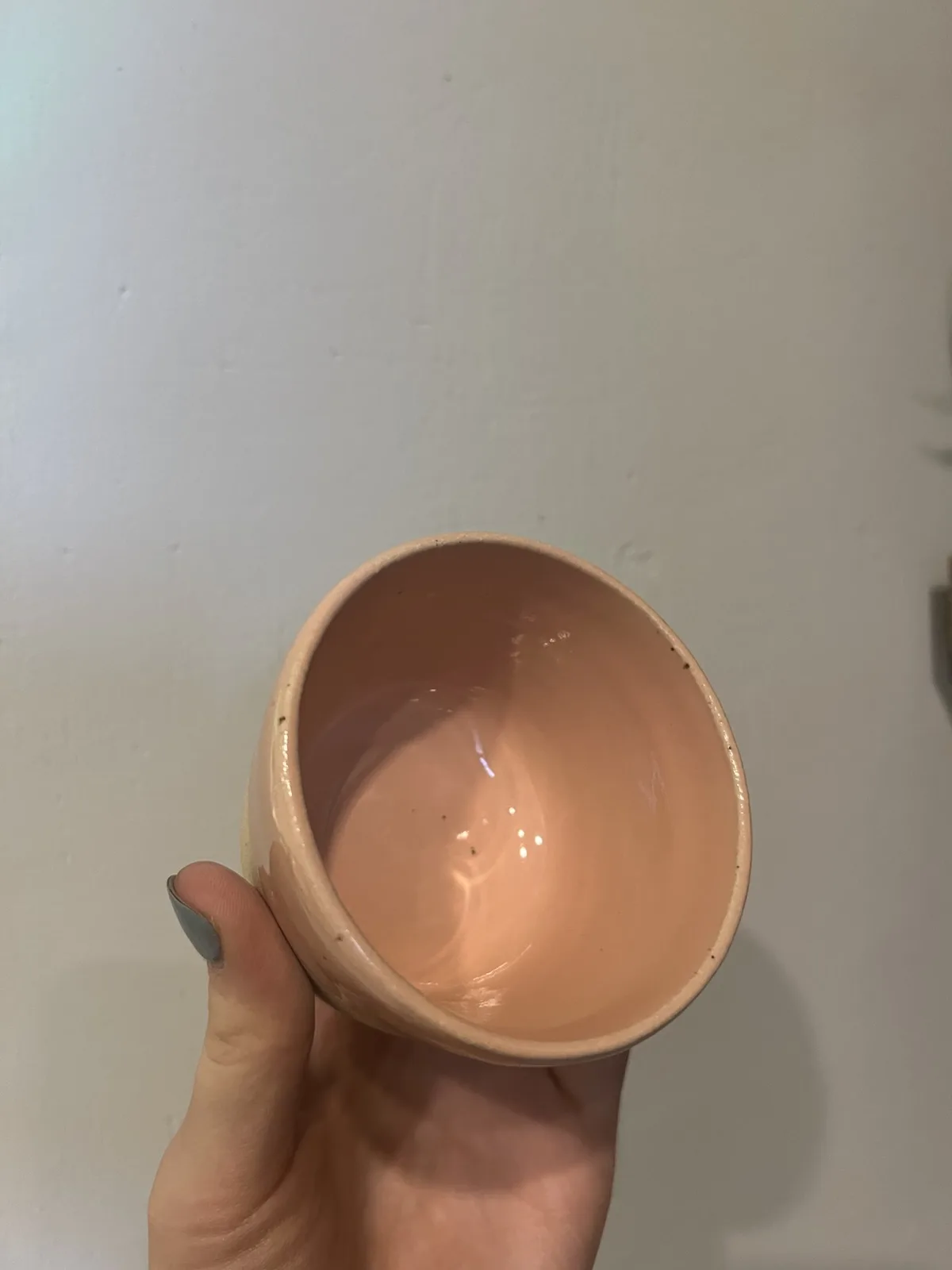 Hrnek na cappuccino – broskvový