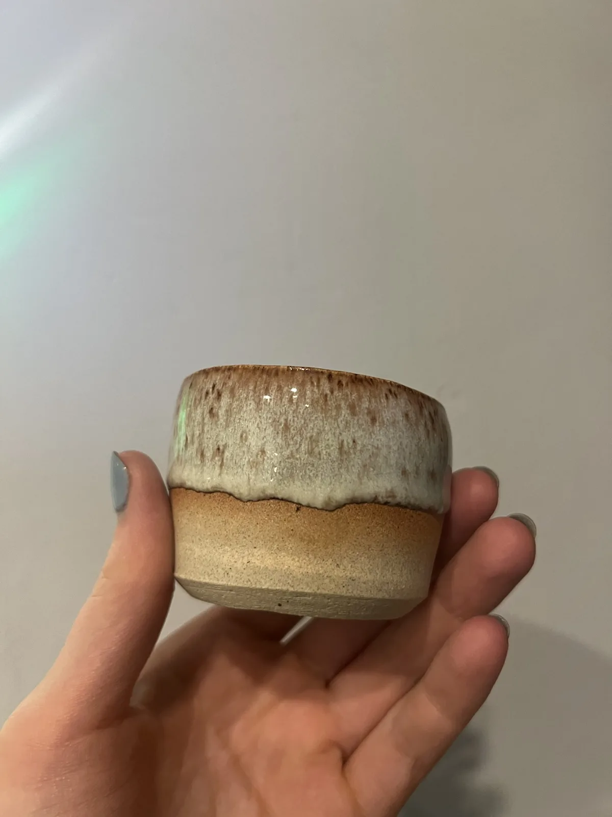 Hrnek na cappuccino – kropenatý
