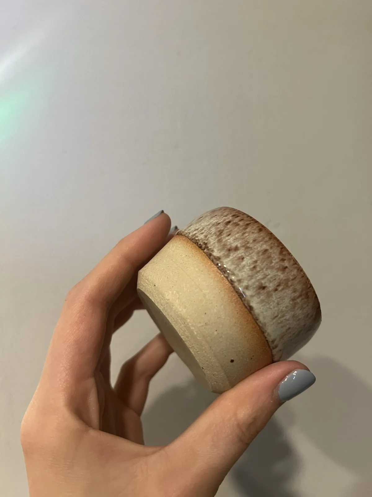 Hrnek na cappuccino – kropenatý